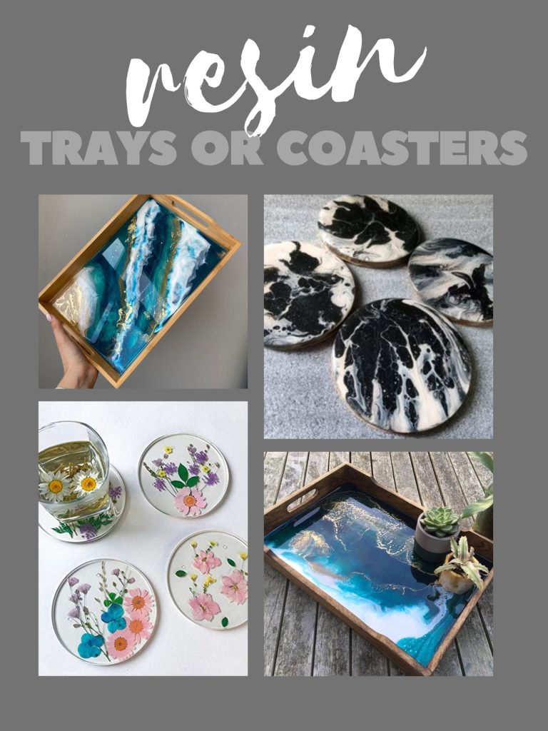 Resin Coasters & Trays